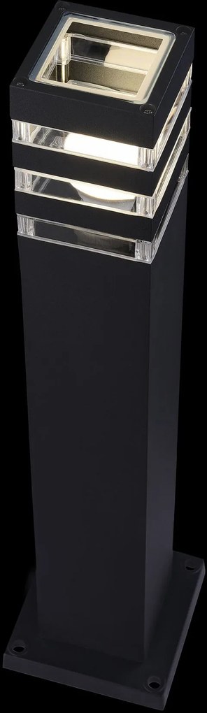 Maytoni modern kültéri állólámpa unter den linden fekete myo578fl-01b IP54