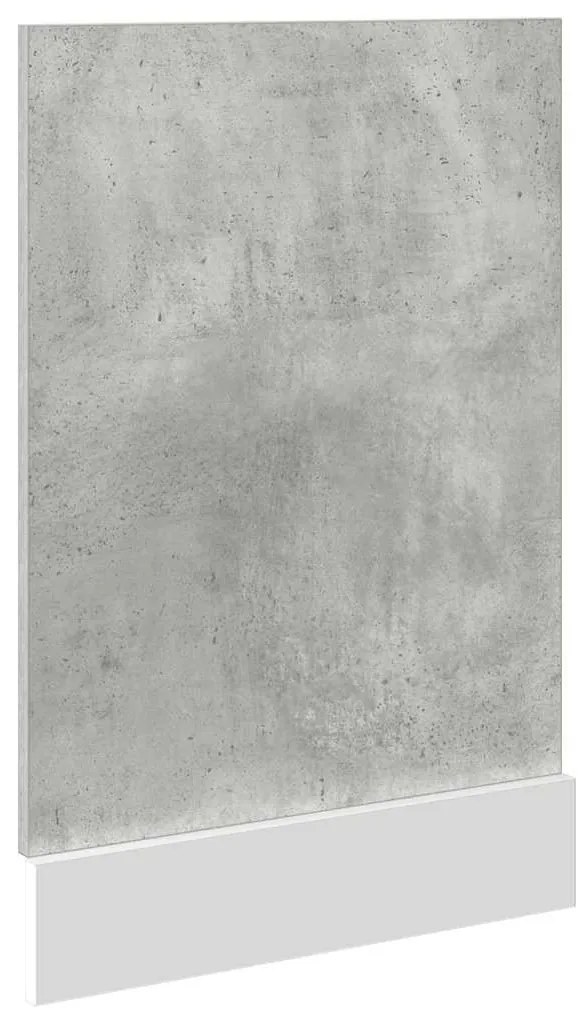 “Lyon” Mosogatógép panel betonszürke 45x3x67 cm