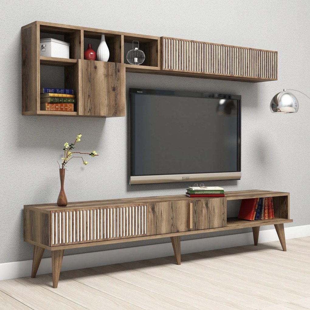 TV szekrény Milan - Diós