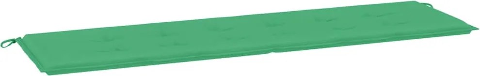 vidaXL zöld oxford szövet kerti padpárna 180 x 50 x 3 cm