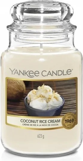 Yankee Candle Nagy Gyertya Coconut Rice Cream 623 g
