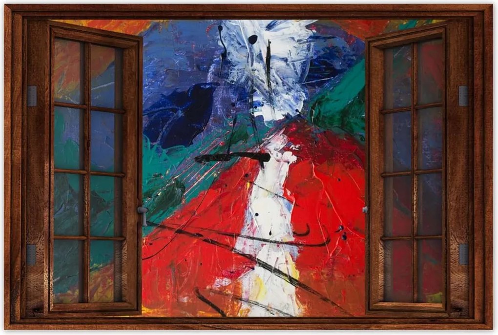 Poszterek 90x60 Absztrakt Beryl