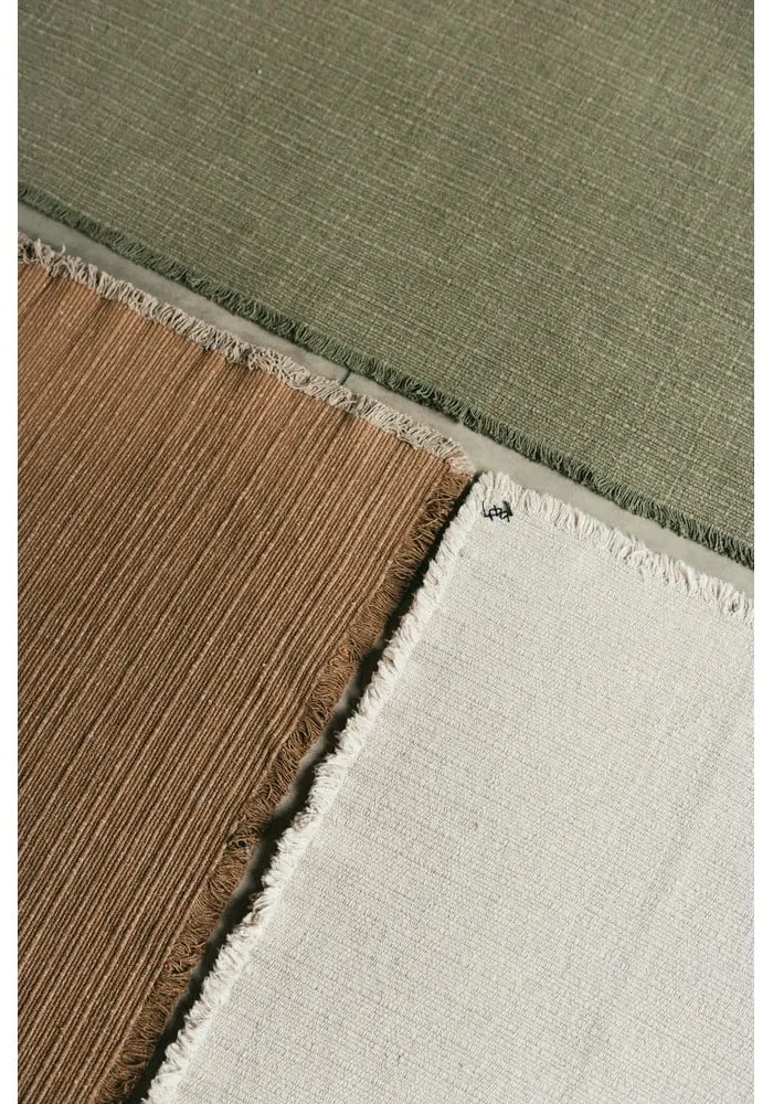 Krémszínű kézi szövésű pamut szőnyeg 200x300 cm Handloom – Lorena Canals