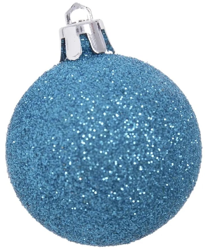 Kék karácsonyfadísz készlet 12 db-os ⌀ 4 cm - Casa Selección