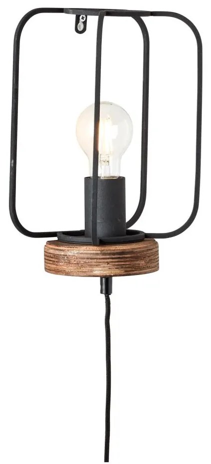 Brilliant - Fali lámpa TOSH 1xE27/52W/230V nyárfa