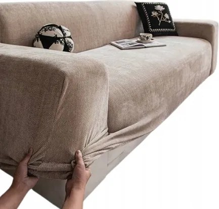 Shein Bézs Ágytakaró Kétszemélyes Kanapéra 145-180 1DF