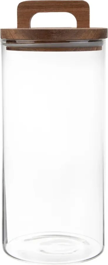 Carlos nagy tartály akác fogantyúval 1,2 l Homla