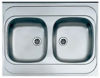 Mosogatótálca Alveus Classic 40 szürke 80x15,5 cm 1009078