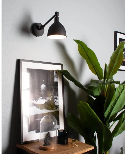 ByRydens 4300120-4007 - Fali lámpa BAZÁR MINI 1xE27/5W/230V fekete