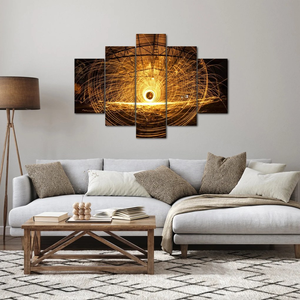 Egy izzó lemez képe (150x105 cm)