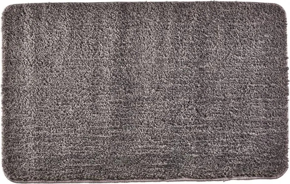 Fürdőszobaszőnyeg Puha Csúszásgátló Szürke 50x70 cm Mikroszálas