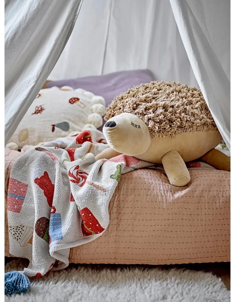 Fehér gyerek takaró 130x160 cm Sweets – Bloomingville Mini