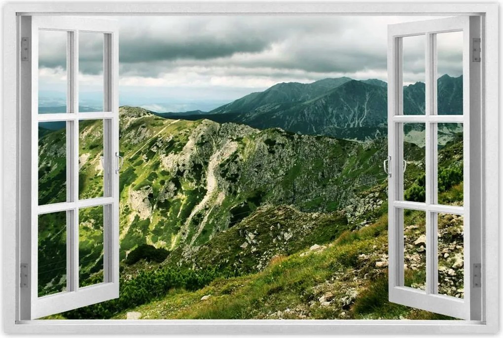 Poszterek 90x60 Tátra Lengyel hegyek Kilátás