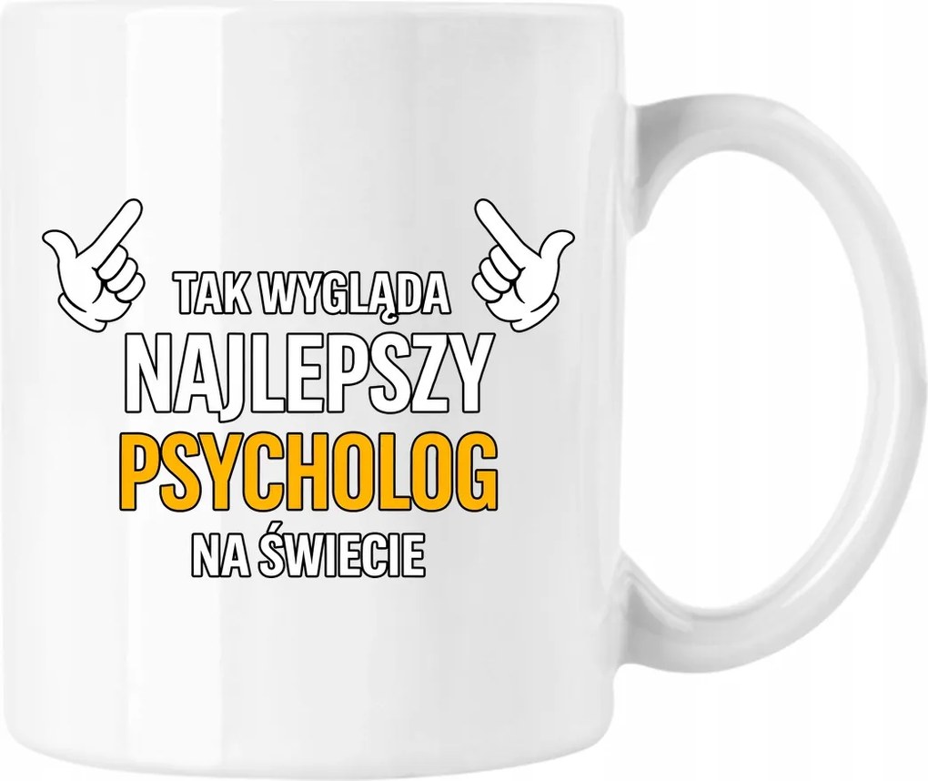 Bögre Legjobb Pszichológus Fehér 330ml