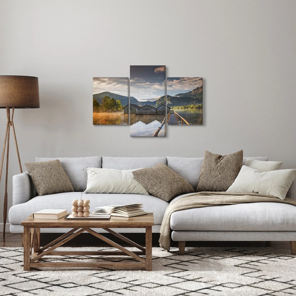Tó képe (90x60 cm)