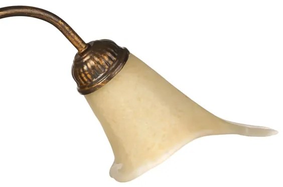 ONLI - Csillár láncon ALGA 3xE14/6W/230V bronz