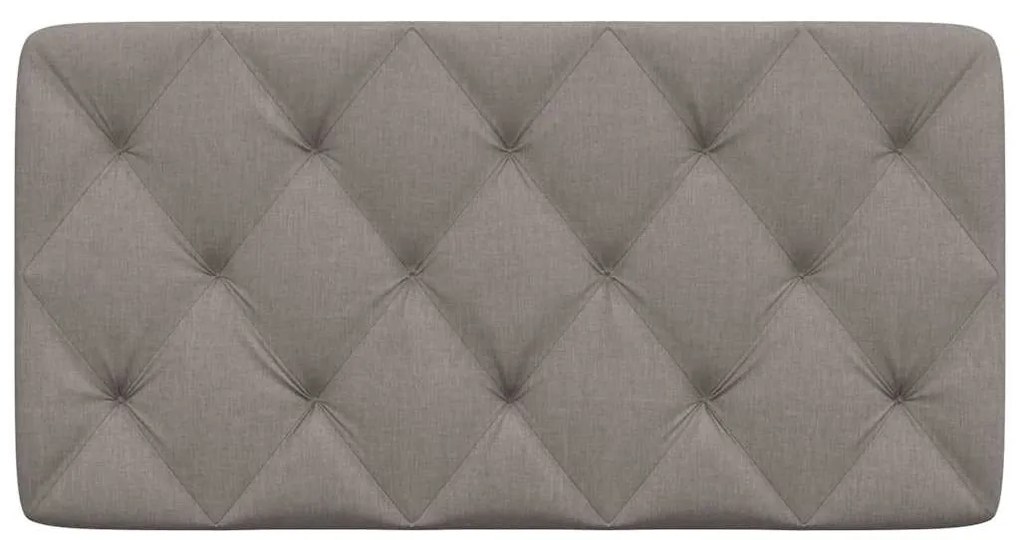 tópszínű szövet fejtámla párna 100 cm