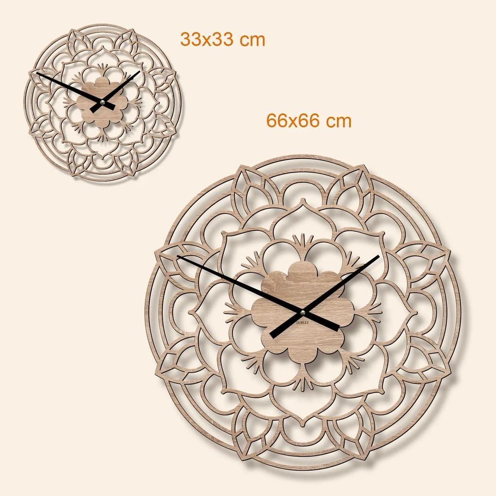 3D falióra mandalával - Virágzás