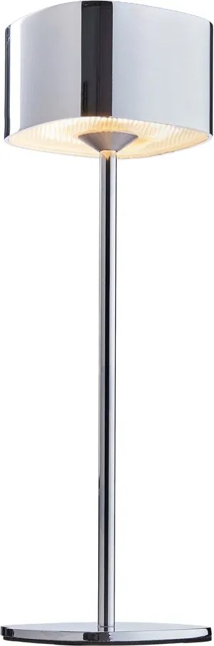 MIRAGE LED asztali lámpa 26 cm, fényes króm