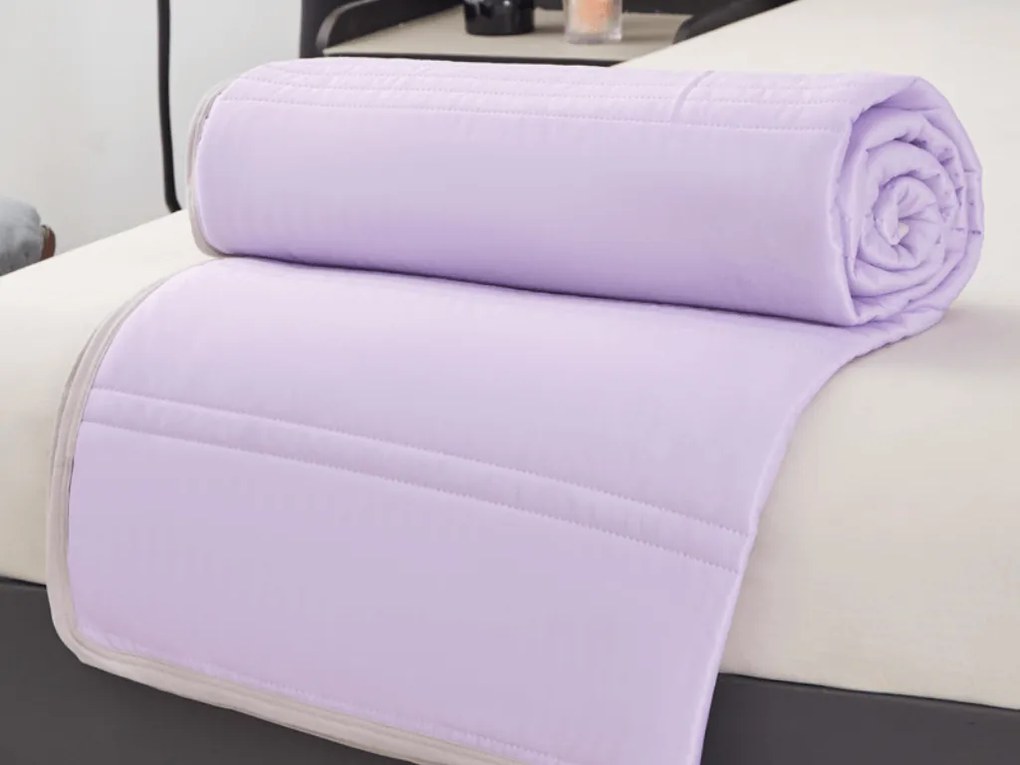 Hűsítő nyári paplan CELIA, lila Méret: 140 x 200 cm