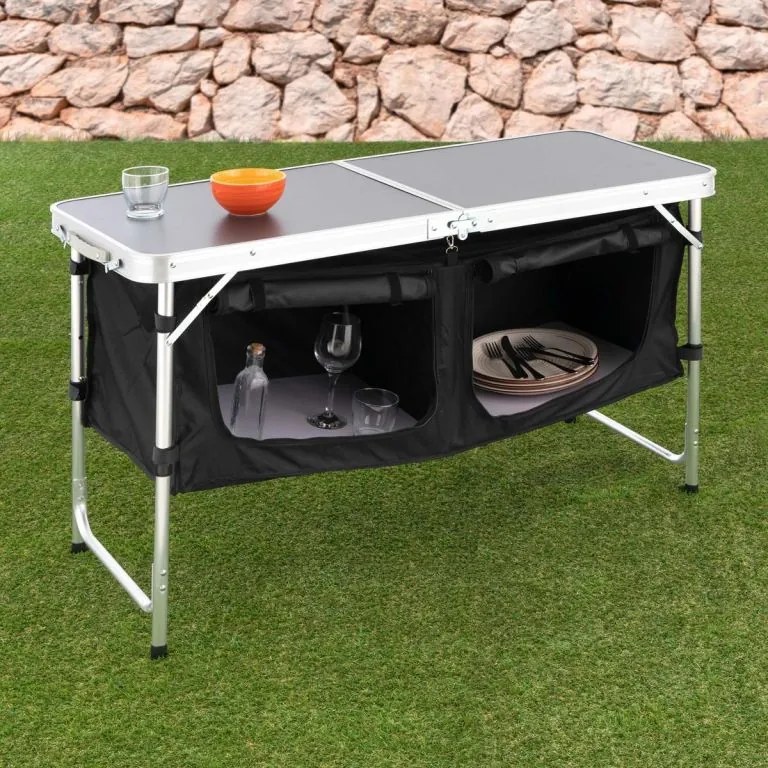 Kemping asztal többfunkciós DIVERO®