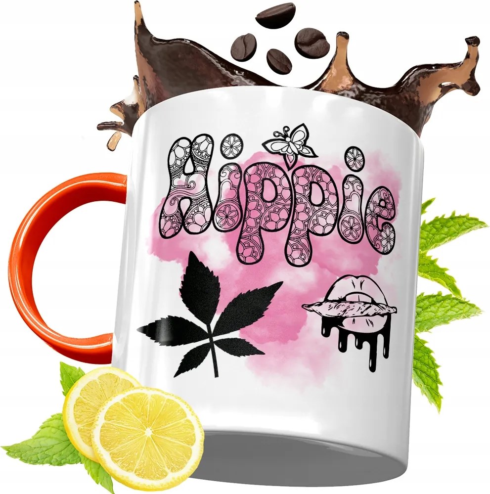 Narancssárga Bögre Dohányosoknak Ajándék fényképes nyomattal