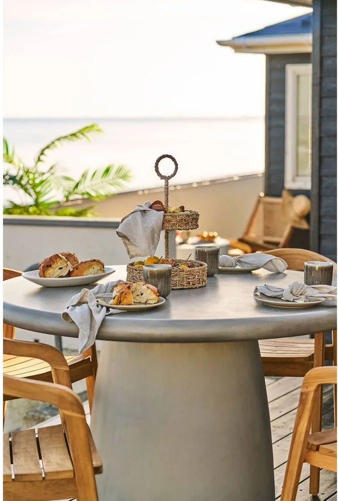 Szürkésbézs kőedény csésze szett 4 db-os 360 ml Viola – House Nordic