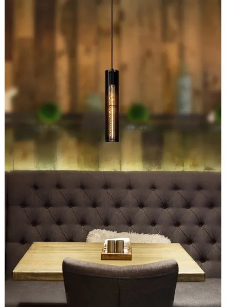 Lucide 73406/01/30 - Csillár zsinóron LIONEL 1xE27/60W/230V