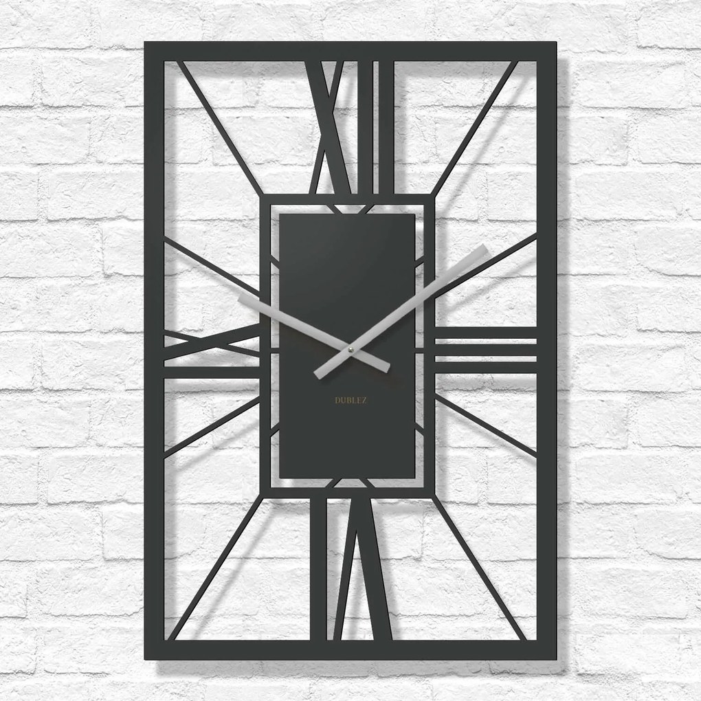 DUBLEZ | Római számokkal ellátott óra - Arch Deco