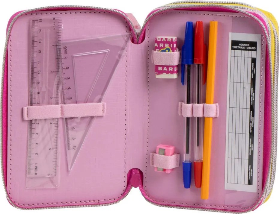 Barbie Bestie Vibes tolltartó töltött 3 emeletes Giotto