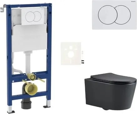 Fali WC szett SAT Brevis könnyűszerkezetes falakba / falsík előtti SIKOGESBREBLD01