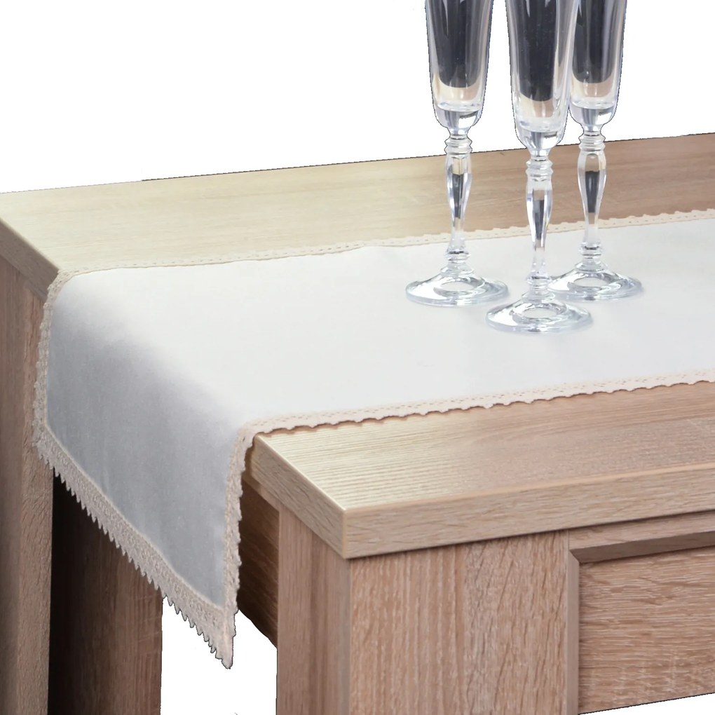 foltálló csipkés futófelület Malaga 40x220 ekri