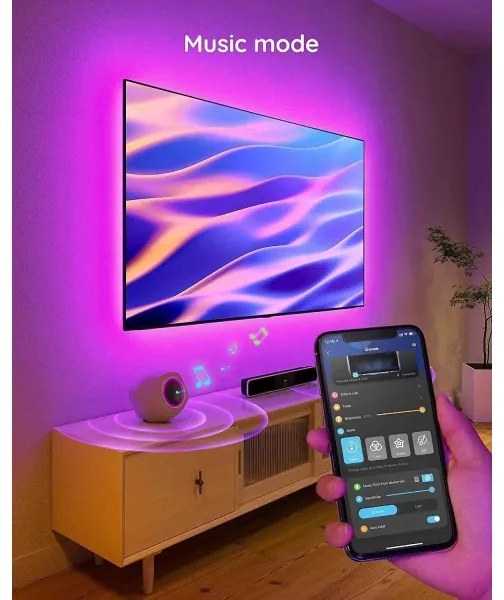 Govee - TV 46-60" Okos LED háttérvilágítás RGB
