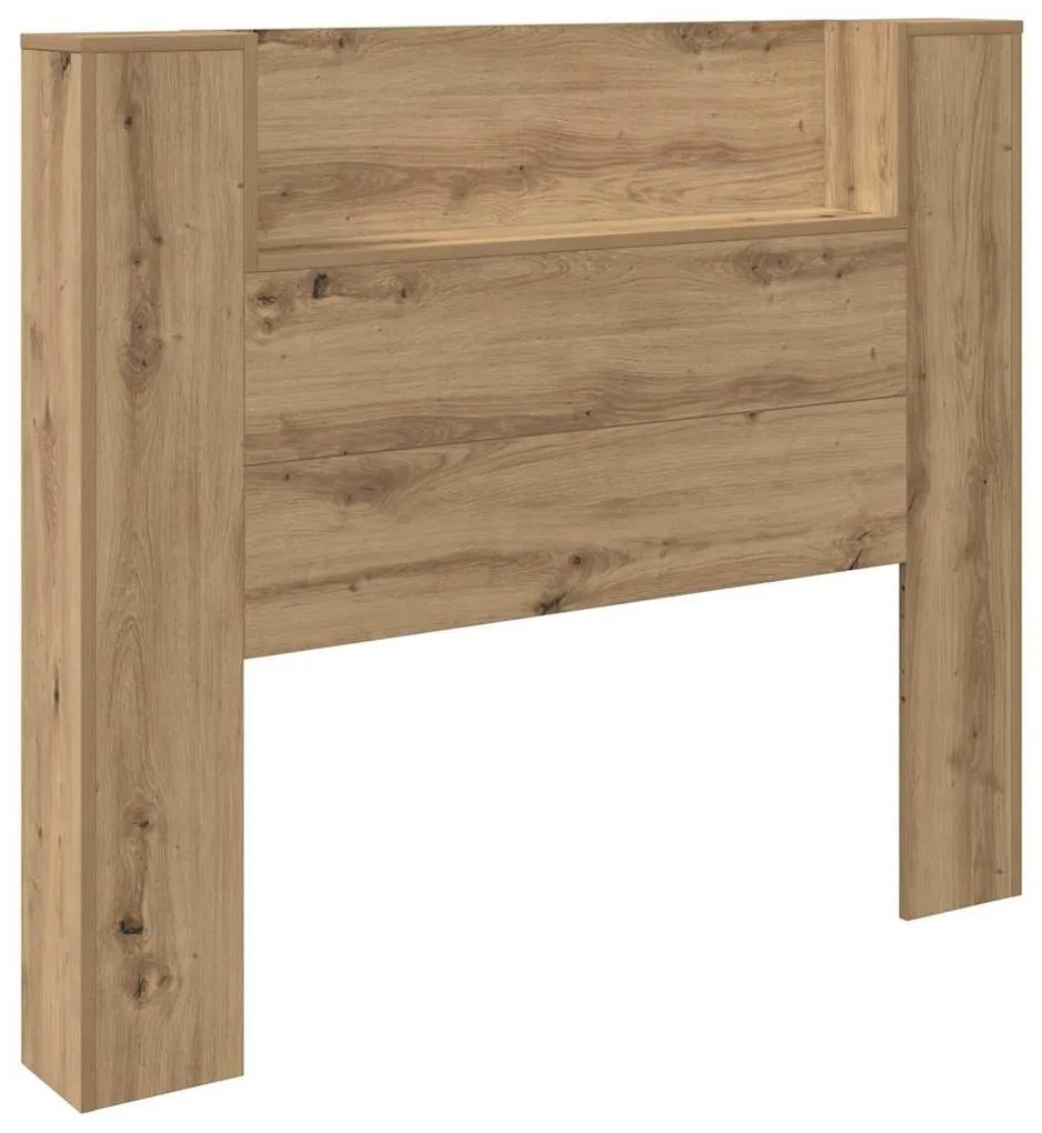 Fejtámla polcokkal Artisan tölgy 120 x 15 x 103,5 cm Faanyag