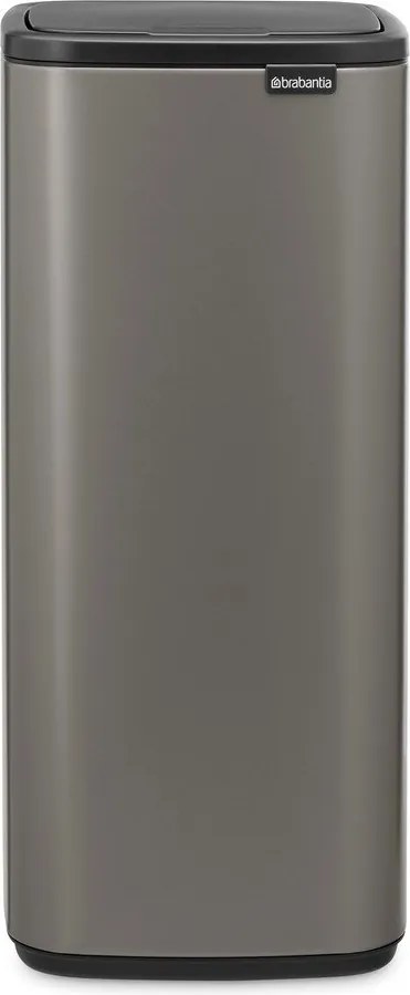 Szürke acél érintésre nyíló szemetes 30 l Bo Touch – Brabantia