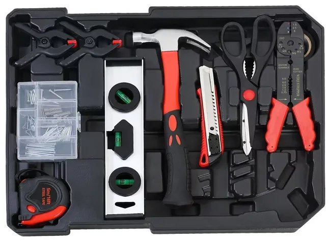 Deuba Szerszámos bőrönd - ezüst