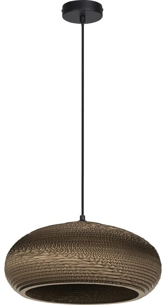 Ledvance - Csillár zsinóron DECOR CARDBOARD 1xE27/15W/230V átm. 40 cm