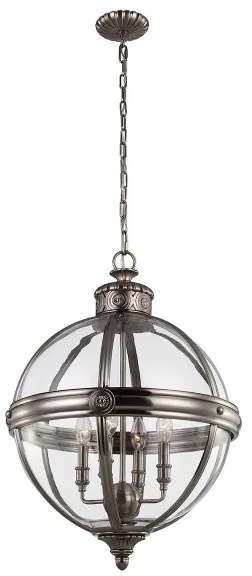 Feiss FE-ADAMS-4P-ANL - Csillár láncon ADAMS 4xE14/60W/230V bronz