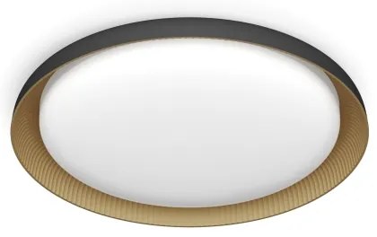 Philips - LED Dimmelhető mennyezeti lámpa PEBBLO LED/10W/230V 2700K fekete