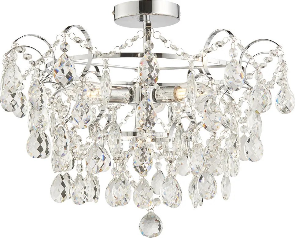 Endon ALISONA 95989 Plafonlámpa 4x3W/G9 IP44