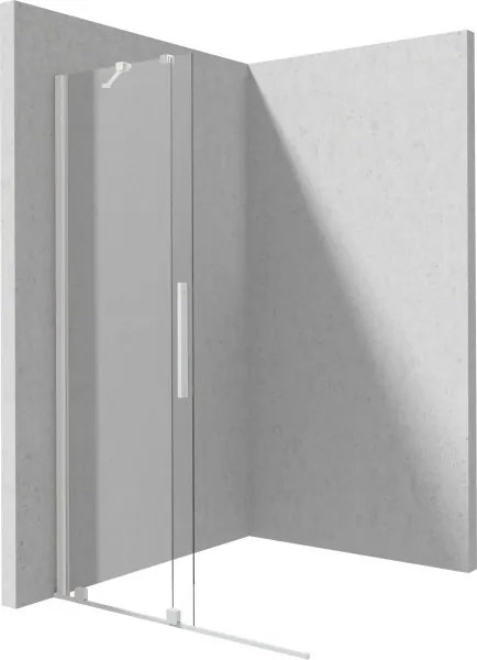Prizma csúsztatható walk-in zuhanyfal_80x195, fehér