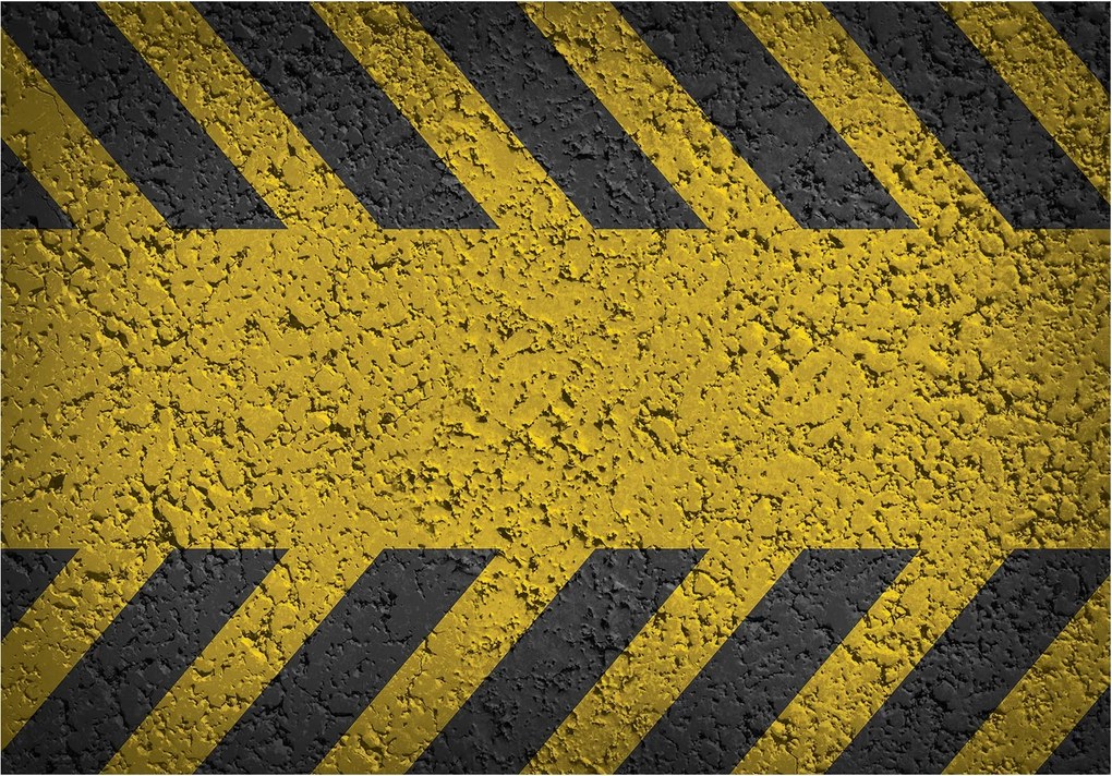 Fotótapéta Sárga-Fekete csíkok Textúra Kontraszt Urban Diagonal 300x210 +ragasztó