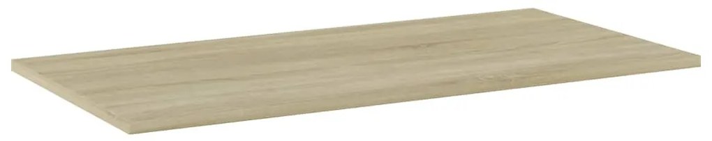 4 db sonoma-tölgy színű forgácslap könyvespolc lap 80x40x1,5 cm
