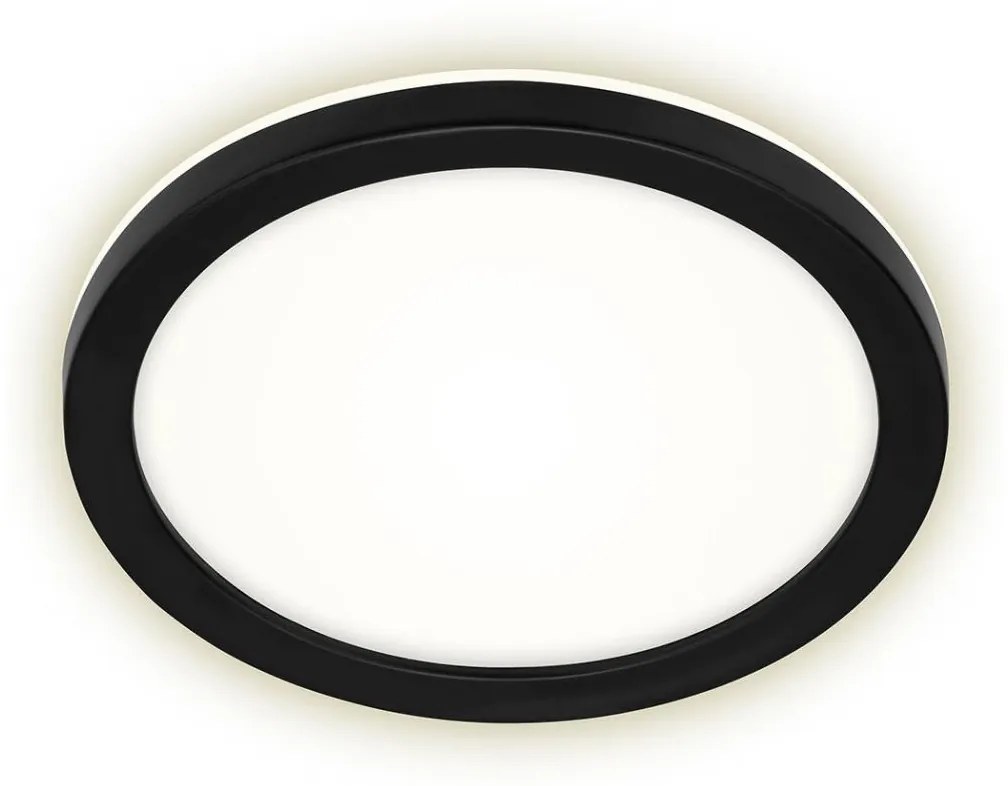 Briloner 3008-015 - LED Mennyezeti lámpa LED/8W/230V átmérő 21 cm fekete IP44