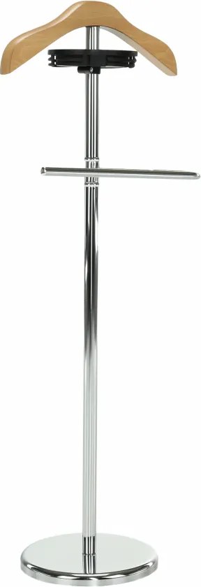 Szobainas, természetes fa/króm, SUNIL