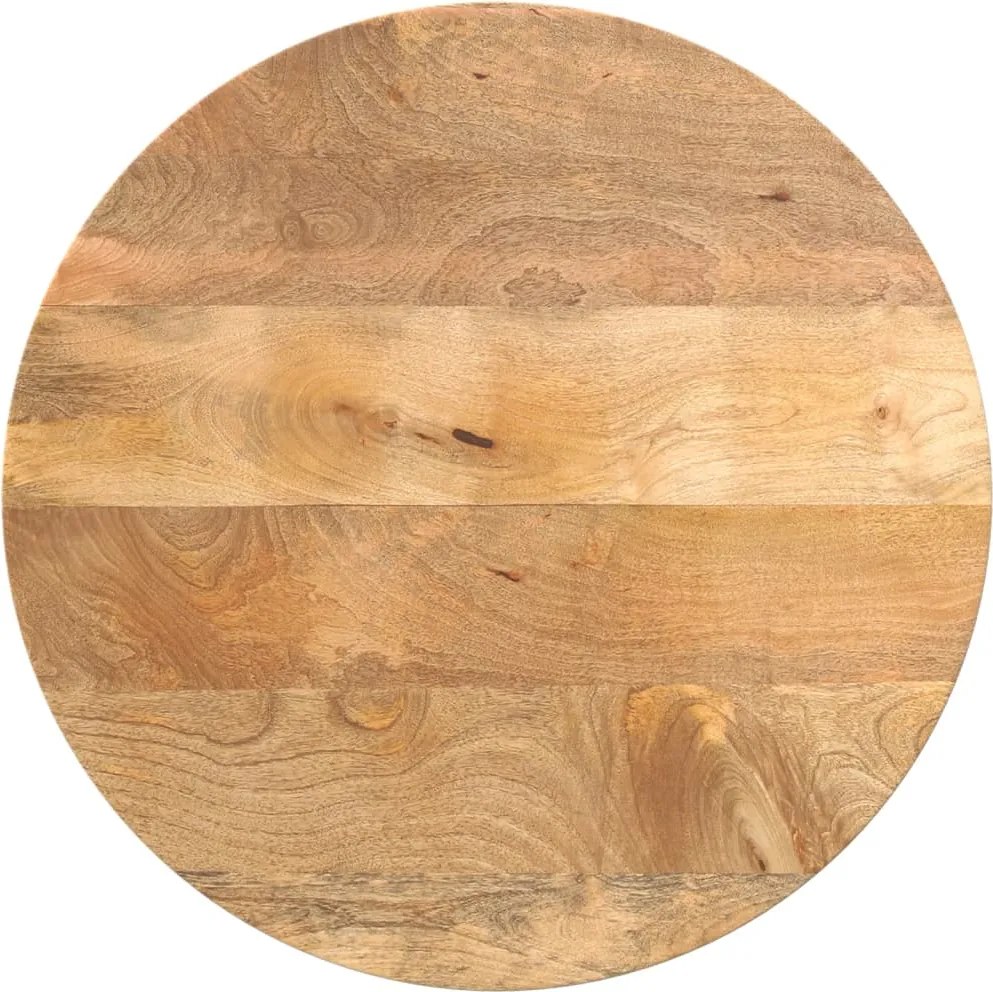 vidaXL tömör mangófa kerek asztallap Ø40 x 3,8 cm