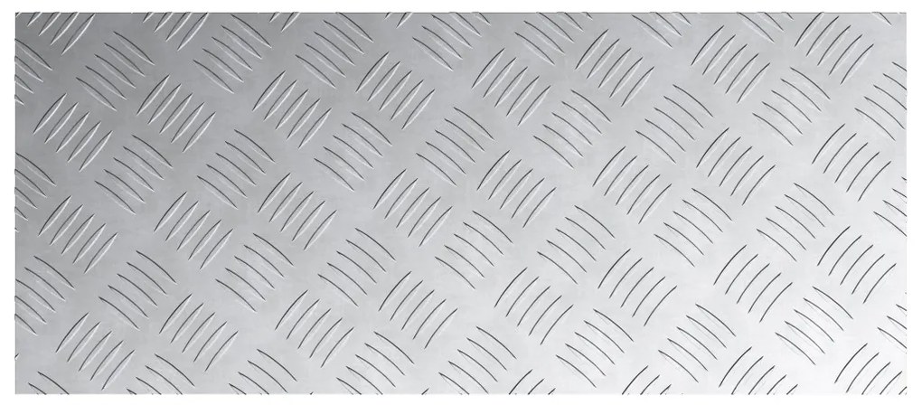 Rácsos lemezek 2 pcs Ezüst 70 x 30 cm Alumínium