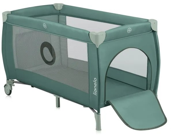 Lionelo - STEFI PLUS utazóágy olívazöld