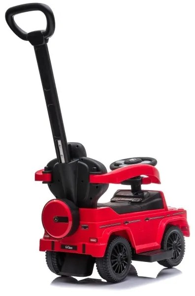 Tolós bicikli Mercedes G350d 3in1 2xAA piros/fekete