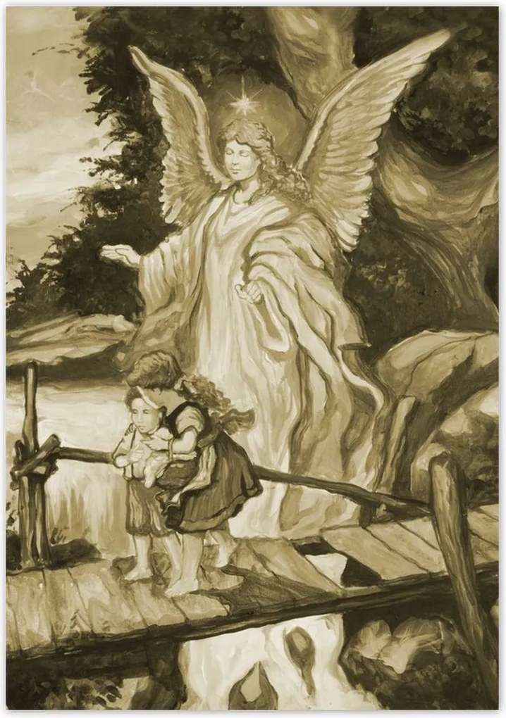 Poszterek 70x100 Angyal Keresztelő ajándék